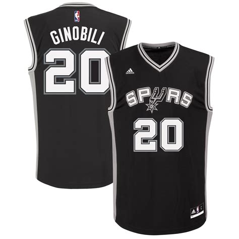 adidas san antonio spurs custom replica road jersey